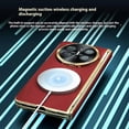 thumbnail image 5 of For Huawei Mate X6 Magnetic Case PU + PC Phone Cover Built In Screen Protector with Lens Kickstand -, 5 of 5