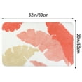 thumbnail image 6 of REGALWOVEN Uxcell Cute Leaf Pattern Bath Rug, Boho Non Slip Bathroom Decor Washable Mat for Bedroom, Bath Tub, Hallway Pink 20" x 32", 6 of 6