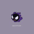 thumbnail image 4 of Parche Gengar Original de Pokemon de 3 estilos, insignia DIY, parche de tela bordado, bolsa de ropa, pegatina, chaqueta vaquera, regalo de Navidad, 4 of 4