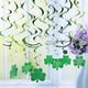 thumbnail image 3 of 30 juegos de espirales colgantes verdes con trébol de cuatro hojas de papel para el Día de San Patricio, 3 of 6