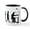 White/Black Inside, variant on CafePress - Architect Mug - 11 oz Ceramic Mug - Novelty Coffee Tea Cup