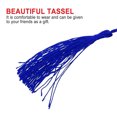 thumbnail image 4 of Pet Graduation Costume Set Blue Felt Cloth 2Set Birthday Party, 4 of 8