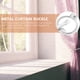 thumbnail image 5 of 1 par de hebillas de cortina de metal sin perforaciones, corbatas decorativas simples para cortinas, 5 of 5