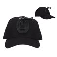 thumbnail image 3 of M Buder Sombrero de Cámara Deportiva Manos Libres Suave y Ligero Montaje de Cámara de Acción Negro para Serie Hero GoPro y Accesorios de Fotografía 1 Paquete, 3 of 9