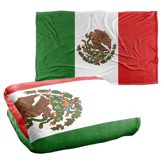 Mexico Flag Silky Touch Super Soft Throw Blanket 36" x 58"