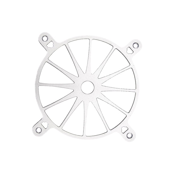 Aluminum PC Fan Cover Heat Dissipation Protective Guard Easy Maintenance