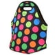 thumbnail image 2 of Bolsa De Almuerzo Aislada, Bolso De Almuerzo Resistente Al Desgaste, Bolso De Caja De Almuerzo De Neopreno A Prueba De Fugas Reutilizable Para Acampar En Casa ANGGREK Grandes puntos de colores, 2 of 8