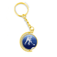 thumbnail image 1 of Deporte de invierno Patinaje y hockey sobre hielo acuarela Anillo de oro de metal llavero llavero, 1 of 3