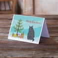 thumbnail image 2 of British Shorthair 2 Cat Merry Christmas Greeting Cards and Envelopes Pack of 8, 2 of 2
