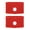 Red, variant on Suodoka Adult Children Nausea Relief Wristbands Portable Acupressure Wrist Bands for Travel Motion Sickness Plane Bus Car Sea Sickness Red 1 Pair 2 x 1.2 x 0.2 inches / 5 x 3 x 0.5 cm