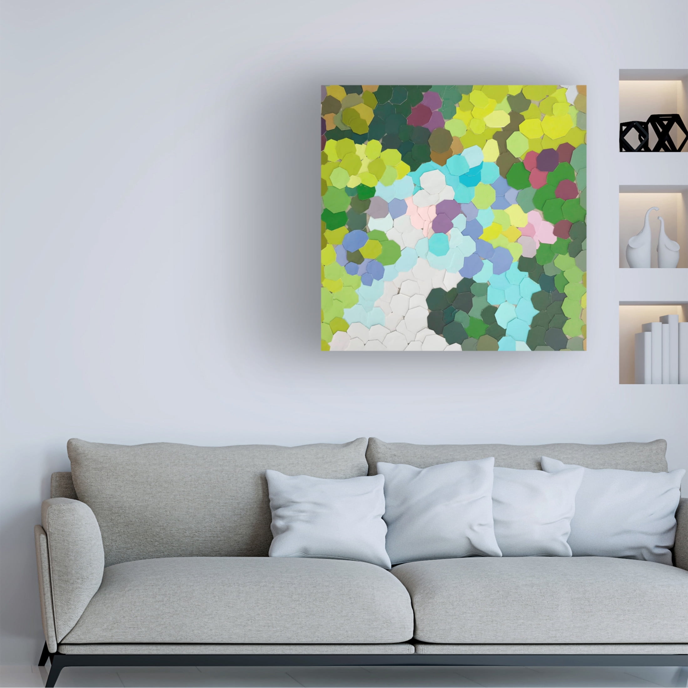 Canvas Wall Art - Coco Good 'Fruit Orchards Kona Hawaii I' Wall Art for Living Room, Bedroom, or Office Décor by Trademark Fine Art - 24 x 24 Inches