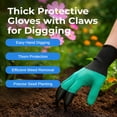 thumbnail image 6 of Scuddles Garden Tools Set - 8 Piece Heavy Duty Gardening Kit with Storage Organizer, Ergonomic Hand Digging Weeder Rake Shovel Trowel Sprayer Gloves Gift for Men Or Women, 6 of 7