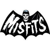 The Misfits Patch Skeleton Bat Logo Embroidered Iron On