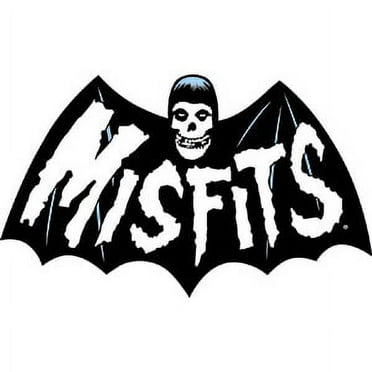 The Misfits Patch Skeleton Bat Logo Embroidered Iron On