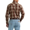thumbnail image 2 of Wrangler® Men's and Big Men's Regular Fit Long Sleeve Western Shirt, Sizes S-5XL, 2 of 3