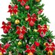 thumbnail image 3 of Paquete de 8 lazos navideños con campanas para decoración navideña, decoración del hogar, decoración del árbol de Navidad MFZFUKR CPB-SSW253-2, 3 of 5