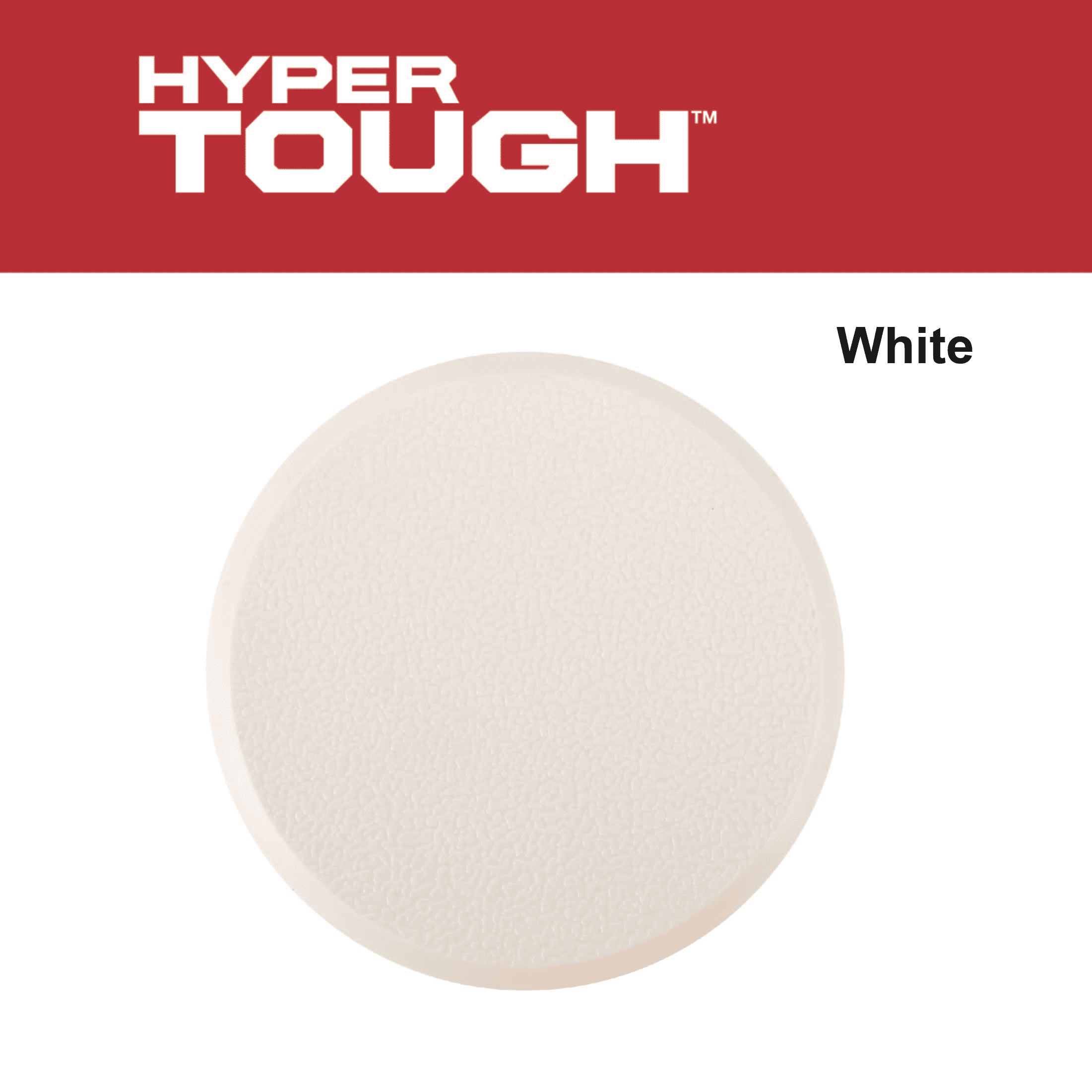 (2 pack) Hyper Tough New Plastic 3-1/4 in. Wall Shield, White