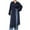 Dark Blue, variant on Bovxnpu Womens Cardigans Plus Size Tops, Lightweight Open Front Loose Cover Up Long Casual Beach Outfits, Spring Long Sleeve Casual Turndown Collar Solid Color Loose Fashion Shirt For Women XL