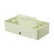 thumbnail image 4 of Caja de almacenamiento portátil, organizador multifuncional, contenedor de escritorio para baño, dormitorio y ducha. Verde, 4 of 9