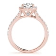 thumbnail image 2 of 2.50 Ct Stunning Solitaire Round Diamond Bridal Rings Solid 18K Rose Gold, 2 of 5