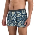 thumbnail image 5 of JUNZAN Nautical Style Mens Underwear Boxer Briefs for Men’s - Large, 5 of 5