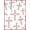 Red, Pattern 2, variant on ODIKA 4'x6' Machine Washable Non-Slip Area Rug, Celtic Knot with Traditional Braided Design High Traffic Rug, Black, 457204