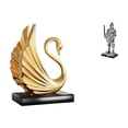 thumbnail image 1 of Figura De Caballero Cisne, Estatua Decorativa Vintage Moderna, Colección De Esculturas De Animales Creativas De Mesa, Adorno Para Sala De Estar, Entrada, Armario, Estantería, Escritorio De, 1 of 8