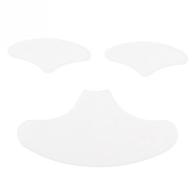 Face Front Peau Lifting Tampons Réutilisables Patch Silicone Anti-Rides (3pcs)