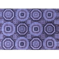 thumbnail image 1 of Ahgly Company Indoor Rectangle Abstract Blue Modern Area Rugs, 3' x 5', 1 of 4