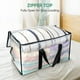 thumbnail image 5 of 6-Pack Oversized Moving Bags with Reinforced Handles, Heavy-Duty Storage Tote for Clothes, Moving Supplies (Clear, 6-Pack), 5 of 5