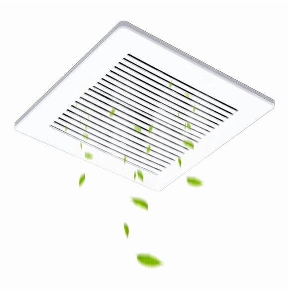 Repuestos para Cubierta de Ventilador Escape Baño 30 X cm, Rejilla Ventilación Cuadrada y Techo.