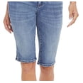 thumbnail image 3 of NYDJ Womens High Rise Knee-Length Denim Shorts, 3 of 3