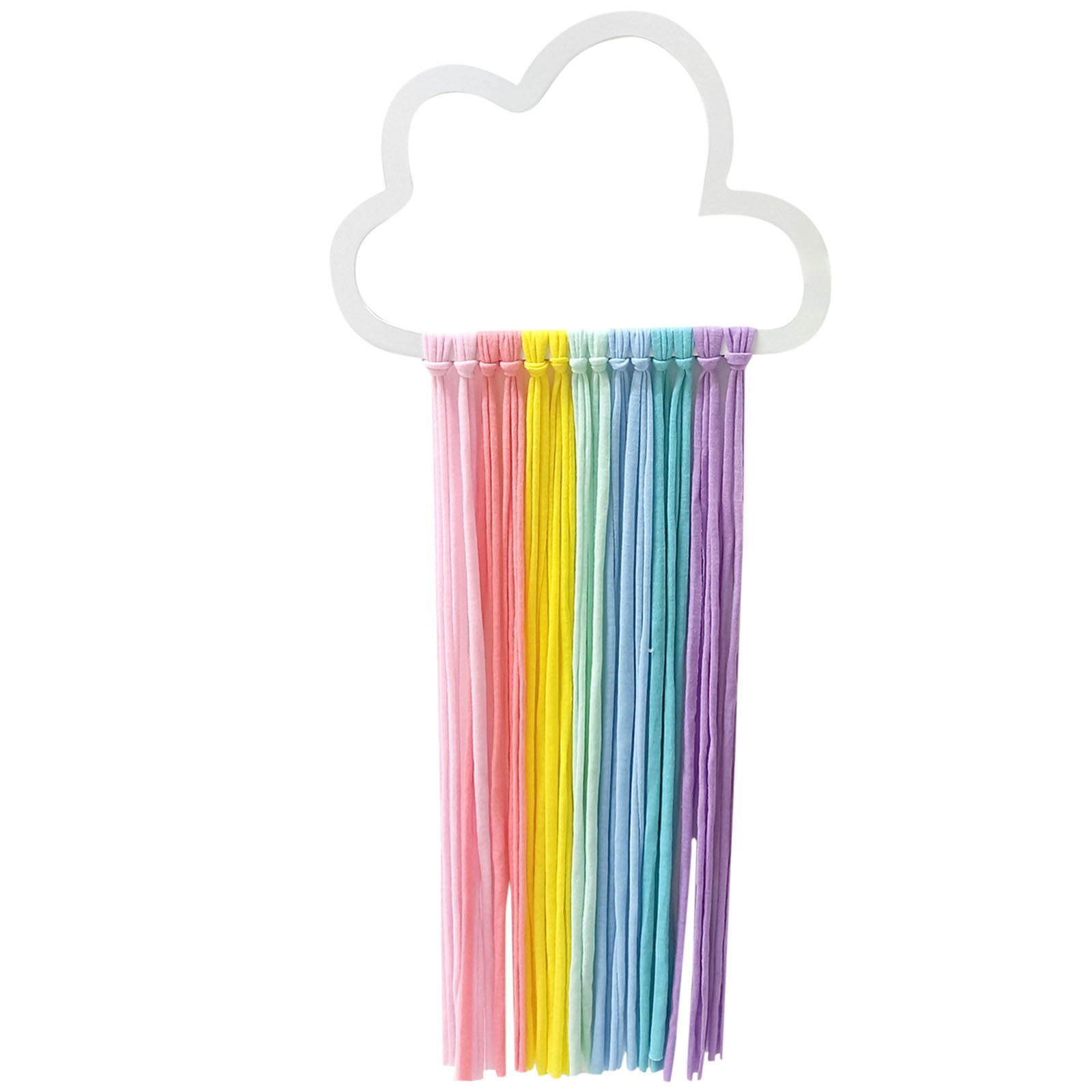 Rainbow Hanging Decoration, Pastel Rainbow, Clouds, Pastel Decor, Girls  Room, Rainbow Wall Hanging, Nursery, Girls Room, Pink, Baby Gift 