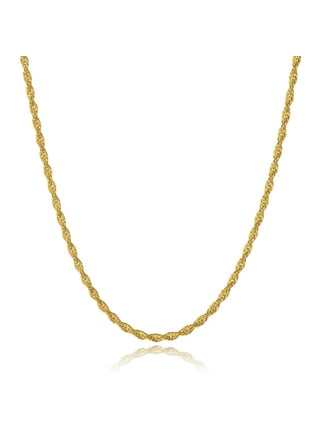 Walmart gold hotsell chains real