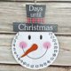 thumbnail image 1 of Calendario de Adviento navideño de 24 días para Navidad, calendario de madera, reloj colgante, calendario de cuenta regresiva para vacaciones, letrero, 1 of 6