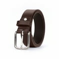 thumbnail image 2 of RESISTANCE Men's Leather Belt – Full Grain 1.5" Wide Genuine Australian Leather Strap with Classic Buckle, Durable for Work & Casual Wear, 2 of 6