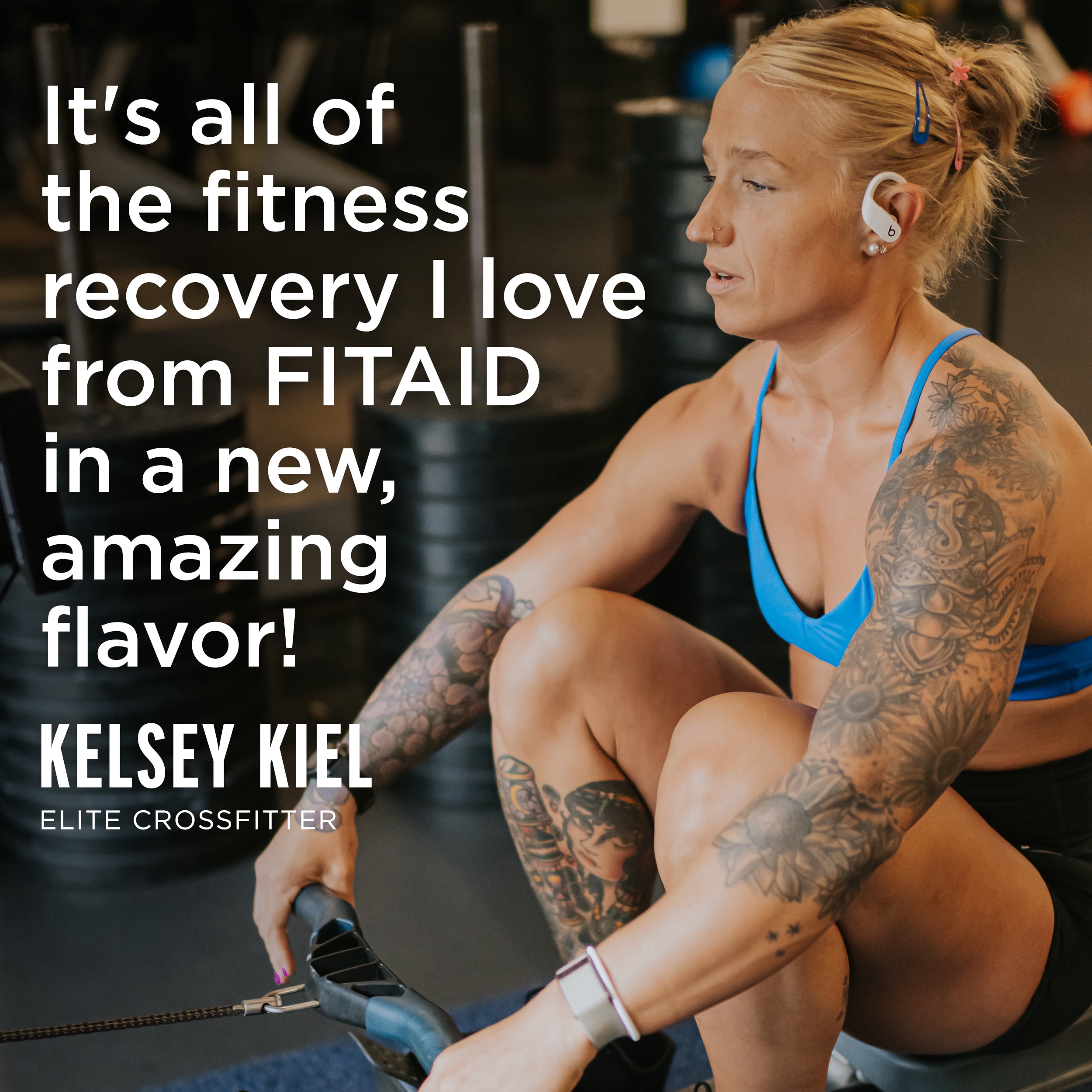 FITAID Zero Sugar Sports Recovery, Fruit Punch Flavor, 24 Ct, 12 oz Cans