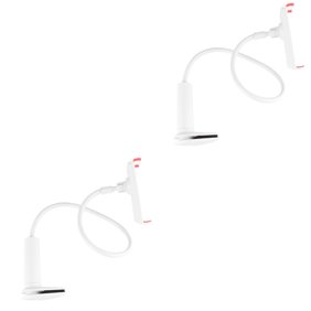 TAILTOSS  2Pcs Durable Flexible Phone Mount for Desk 360 Adjustable White