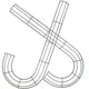 thumbnail image 1 of NUOLUX 2Ud Marco De Guirnalda De Hierro Resistente Para Manualidades Y En Interiores Y Exteriores, 1 of 8