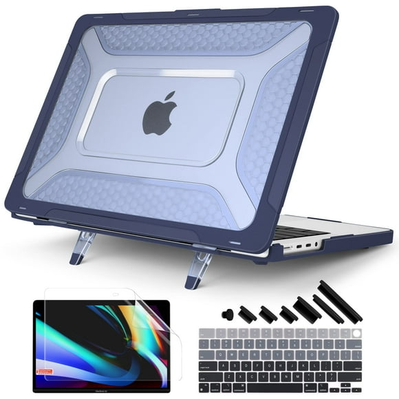 Funda Batianda compatible con MacBook Pro M4 de 14 pulgadas, color azul marino