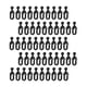 thumbnail image 4 of 50 Ganchos para Riel de Cortina, Ganchos Deslizantes, Accesorios para Cenador, Clips de Cortina Inoxidables para Toldos de Cenador Y Cortinas de Venta, 4 of 9
