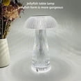 thumbnail image 4 of Transparent Nightlight Mushroom Lamp Bedside Lamp Jellyfish Lamp Atmosphere Decoration Crystal Table Light Christmas Gift, 4 of 15