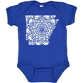 thumbnail image 3 of Inktastic Arkansas Silhouette Mandala Boys or Girls Baby Bodysuit, 3 of 5
