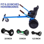 All In One Hover Cart Attachment For Hoverboard - Transform your Hoverboard into a Go Kart with Hovercart - Blue