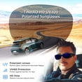thumbnail image 4 of TINHAO Sunglasses Fit Over Glasses for Men Women, Wrap Around Sunglasses Polarized 100% UV Protection Driving, 4 of 7