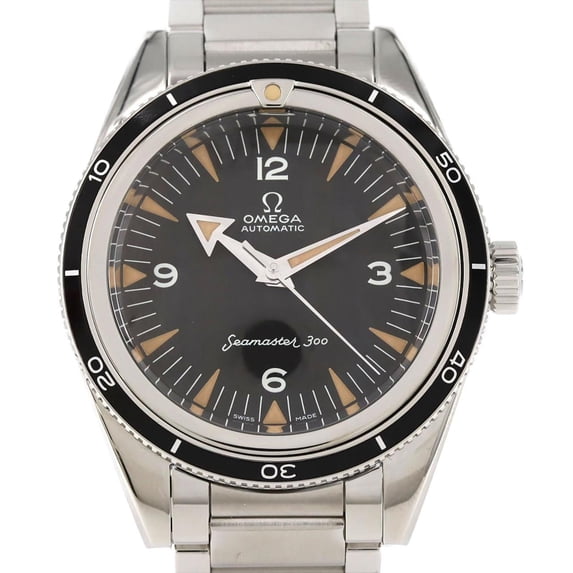 Pre-Owned Omega 1957 Trilogy Seamaster 300 60th Anniversary Limited Edition 234.10.39.20.01.001...