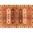 thumbnail image 1 of Ahgly Company Indoor Rectangle Abstract Orange Modern Area Rugs, 5' x 8', 1 of 4