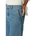 thumbnail image 3 of Levi Strauss Signature Women's and Women's Plus Heritage Loose Straight Trouser Jeans, Sizes 0-20 Plus, 3 of 6