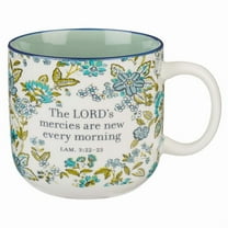 Christian Art Gifts Large Novelty Inspirational Ceramic Coffee & Tea Mug for Women: New Mercies Encouraging Scriptur, (Hardcover)