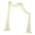 thumbnail image 1 of Boda Draping Arbor Drapery Reutilizable Party Telón de fondo Paneles 70x550cm 6 Yard para cumpleaños Escaleras Fiestas tejado Recepción 1x Yotijar cortina de arco de boda, 1 of 10